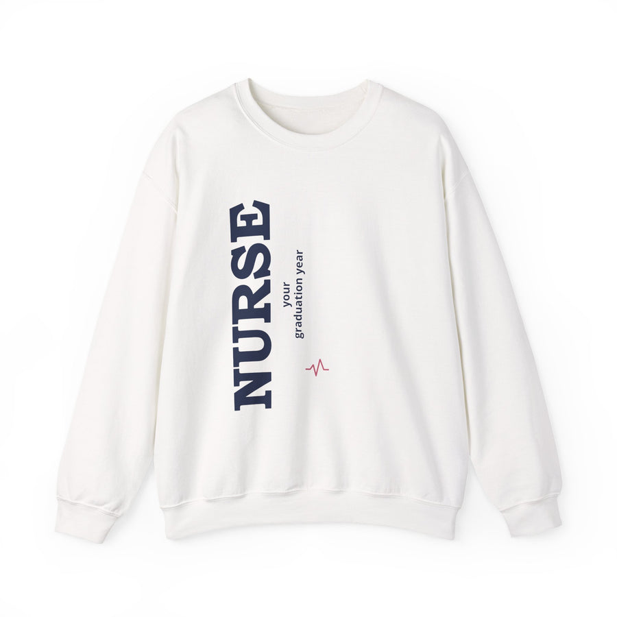 Vertical Nurse  Personalization Unisex Sweatshirt