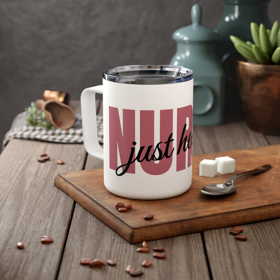 Nurse Heal it Insulated Coffee Mug, 10oz
