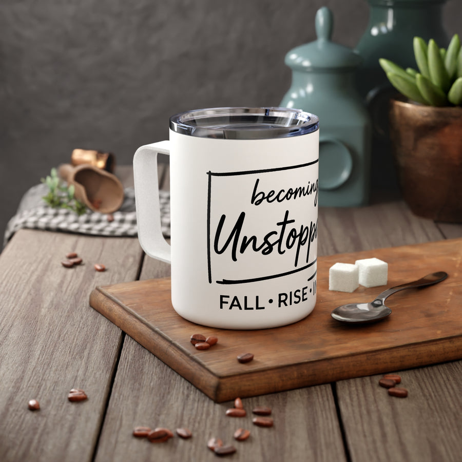 Become Unstoppable Insulated Coffee Mug, 10oz