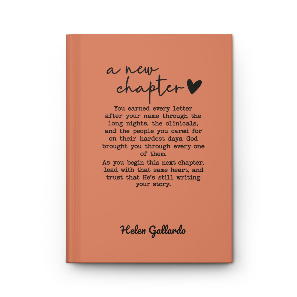 A new Chapter Hardcover Journal Matte (Blank)