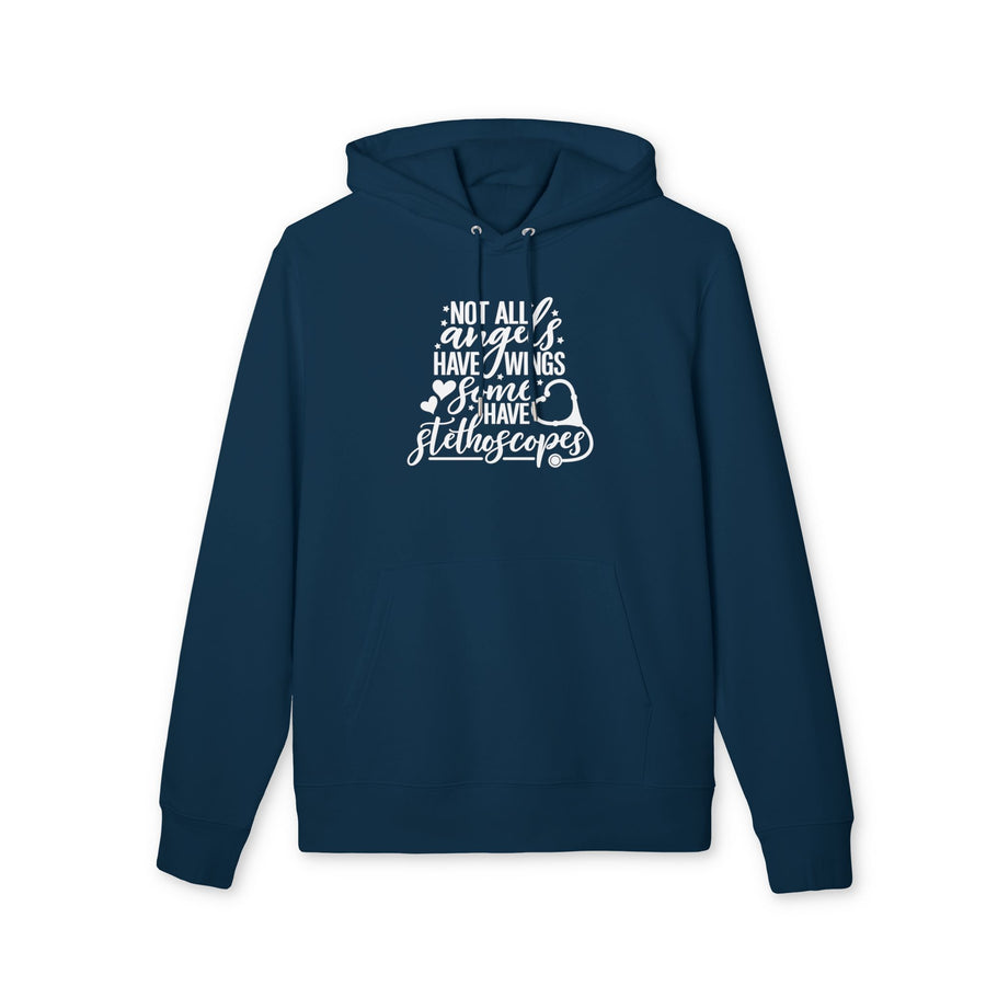 Angel Nurse Stethoscope Unisex Hoodie