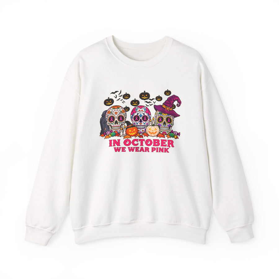 We Wear In October Unisex Heavy Blend™ Crewneck Sweatshirt