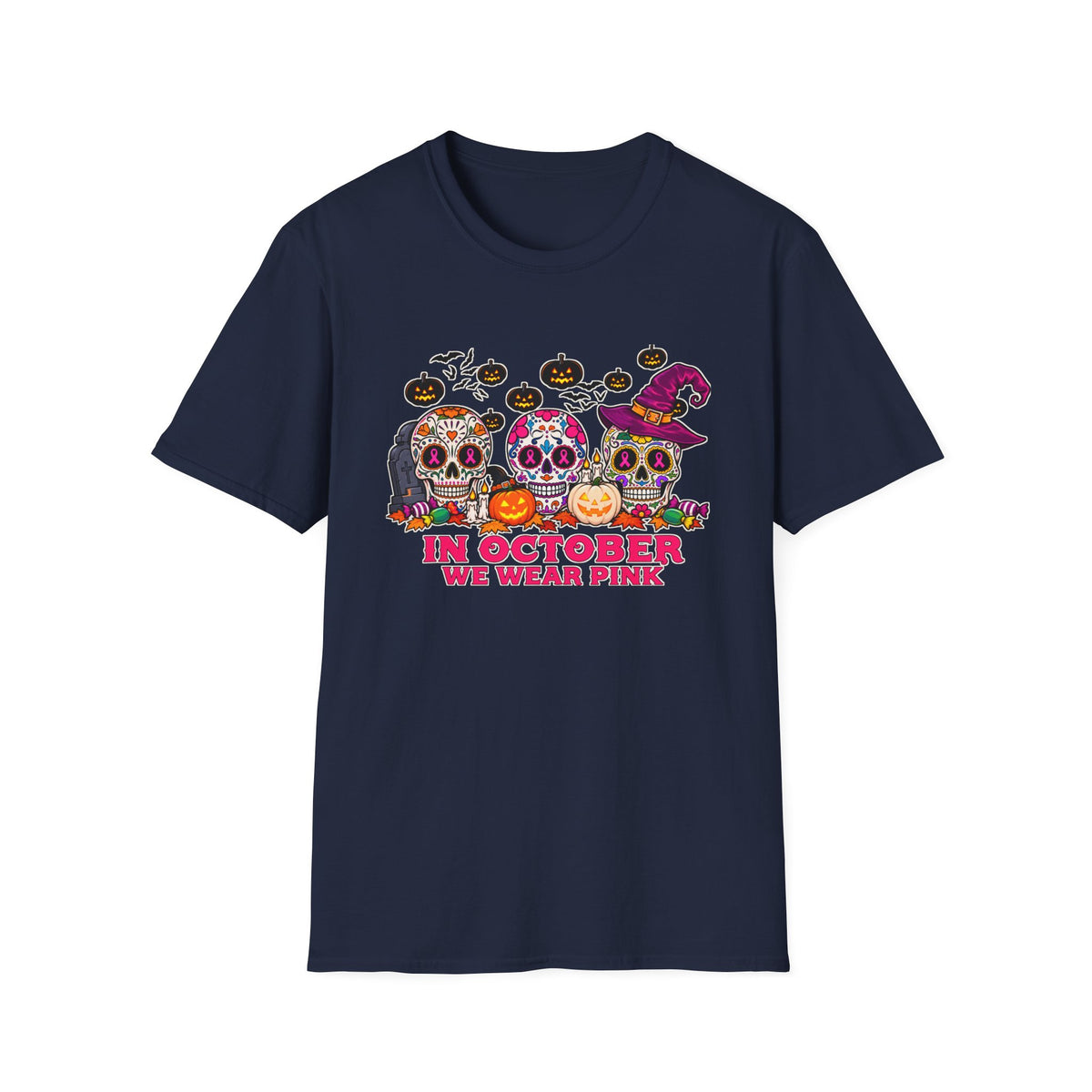 In October Unisex Softstyle T-Shirt