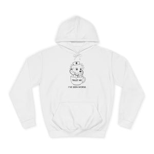 Open image in slideshow, Cozy Unisex College Hoodie, Perfect for Students, Casual Wear, Unique Gift for Graduations, Birthdays, Everyday Comfort
