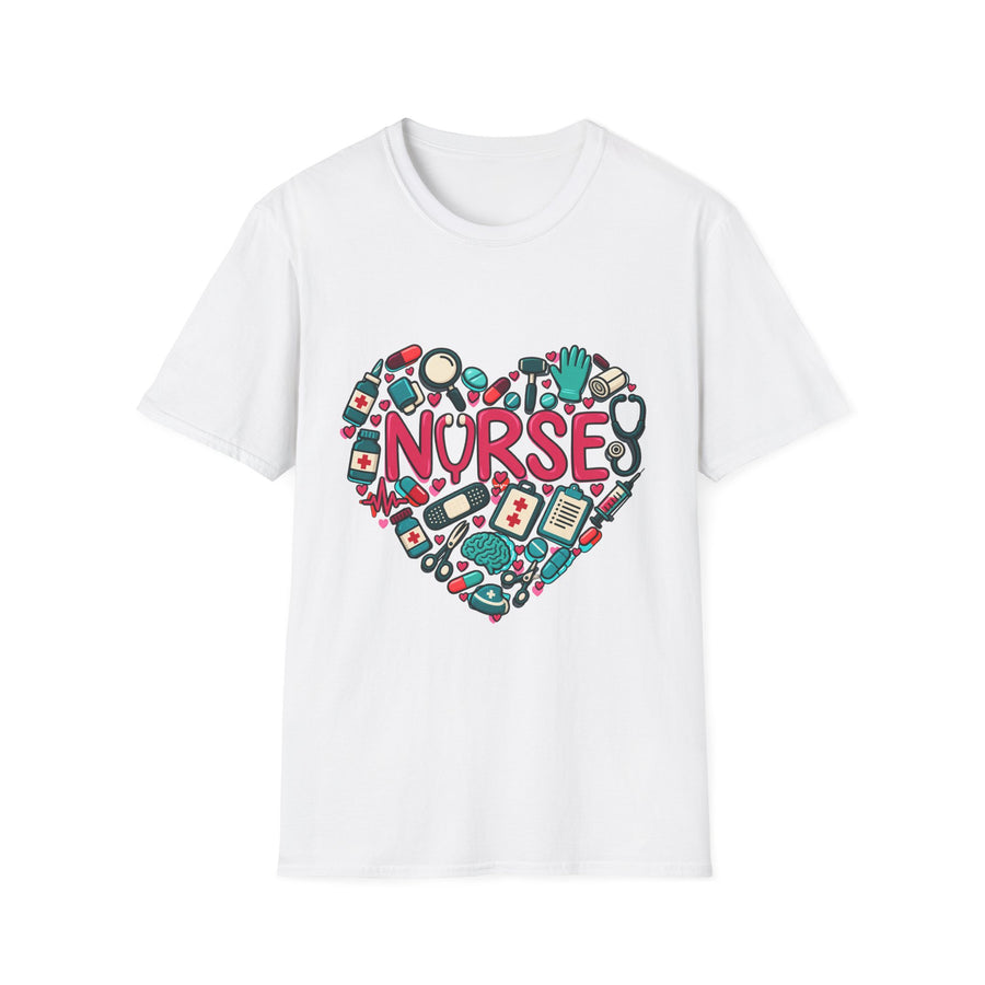 Nurse Heart Unisex T-Shirt