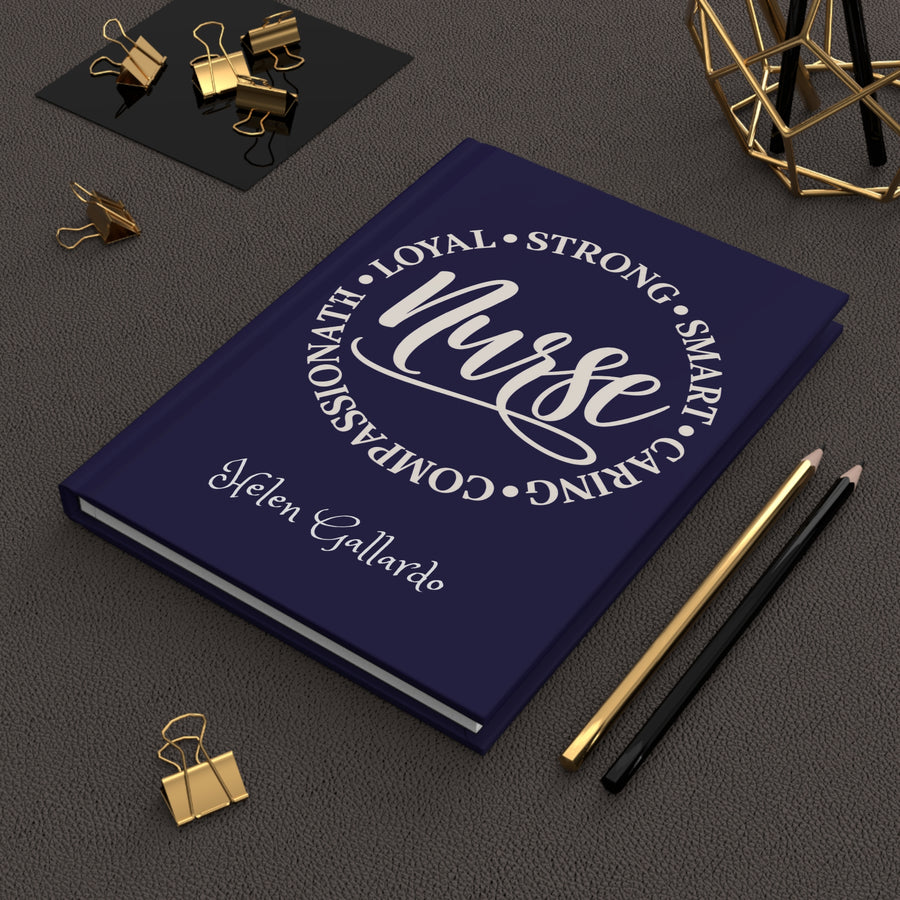 Nurse Qualities Hardcover Journal Matte (Lined)