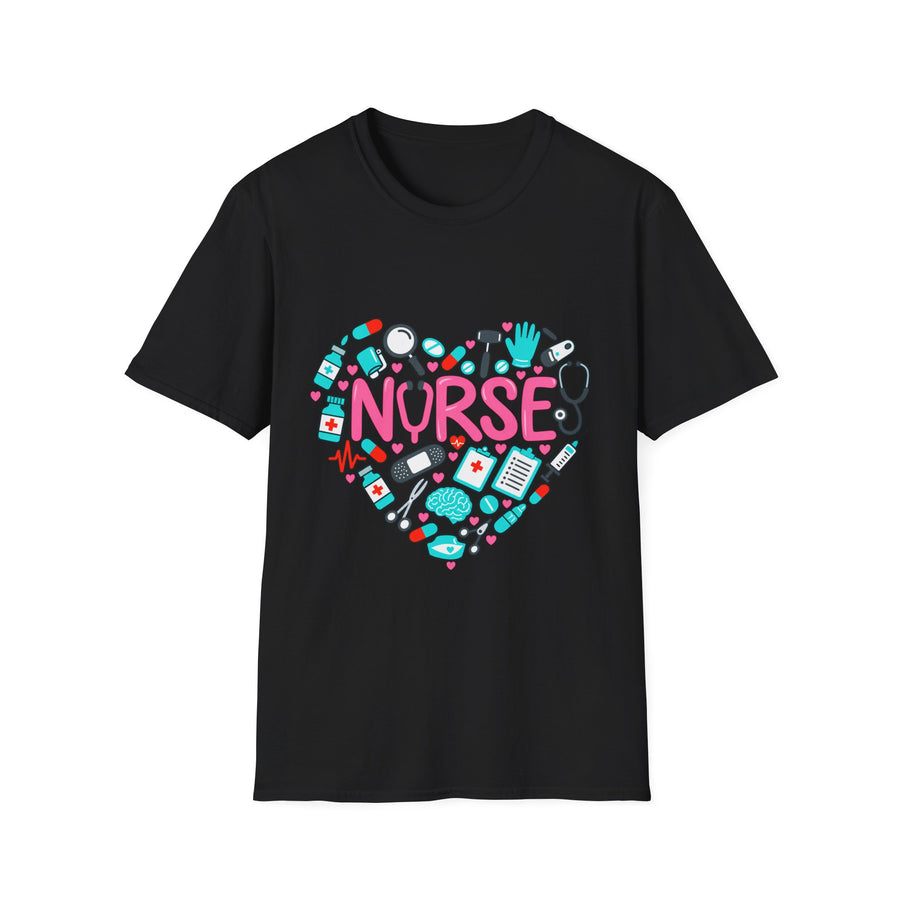 Nurse Heart Unisex T-Shirt