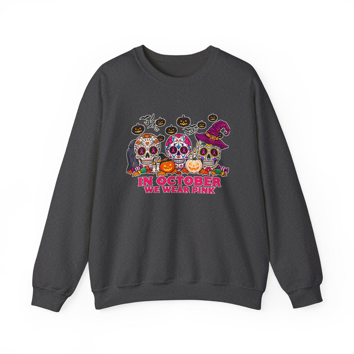 We Wear In October Unisex Heavy Blend™ Crewneck Sweatshirt
