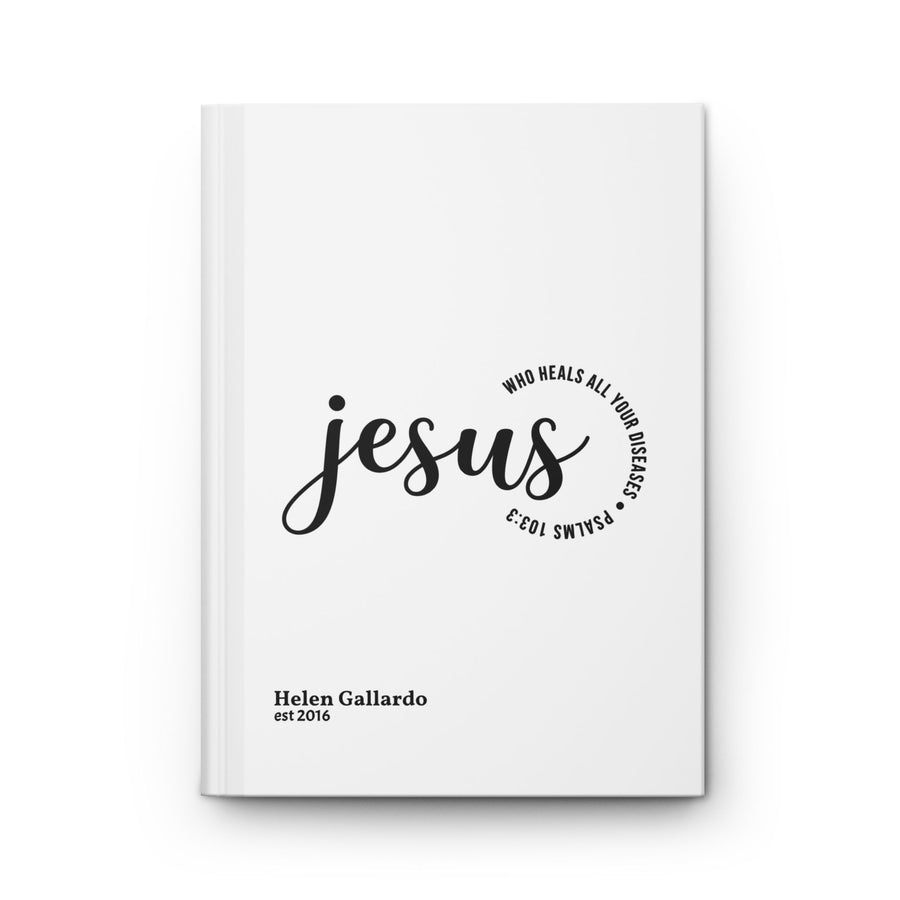 Jesus Hardcover Journal Matte (Blank)