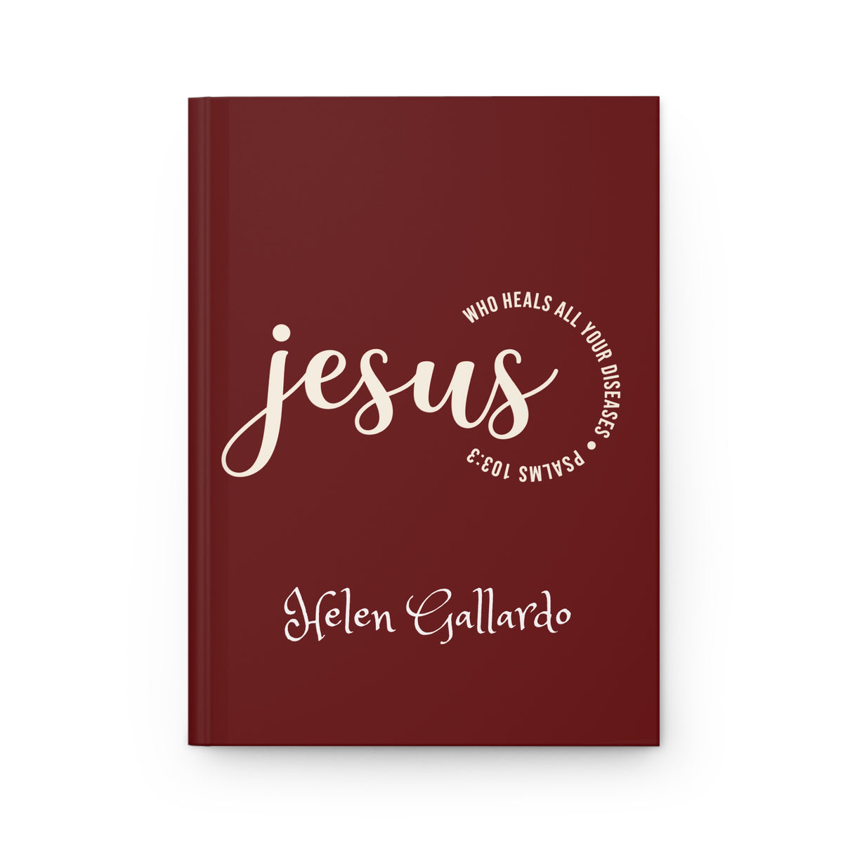 Jesus Hardcover Journal Matte (Lined)