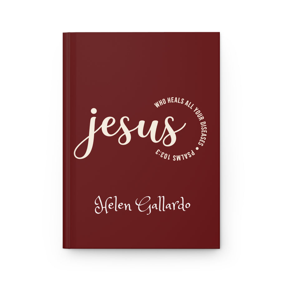 Jesus Hardcover Journal Matte (Lined)