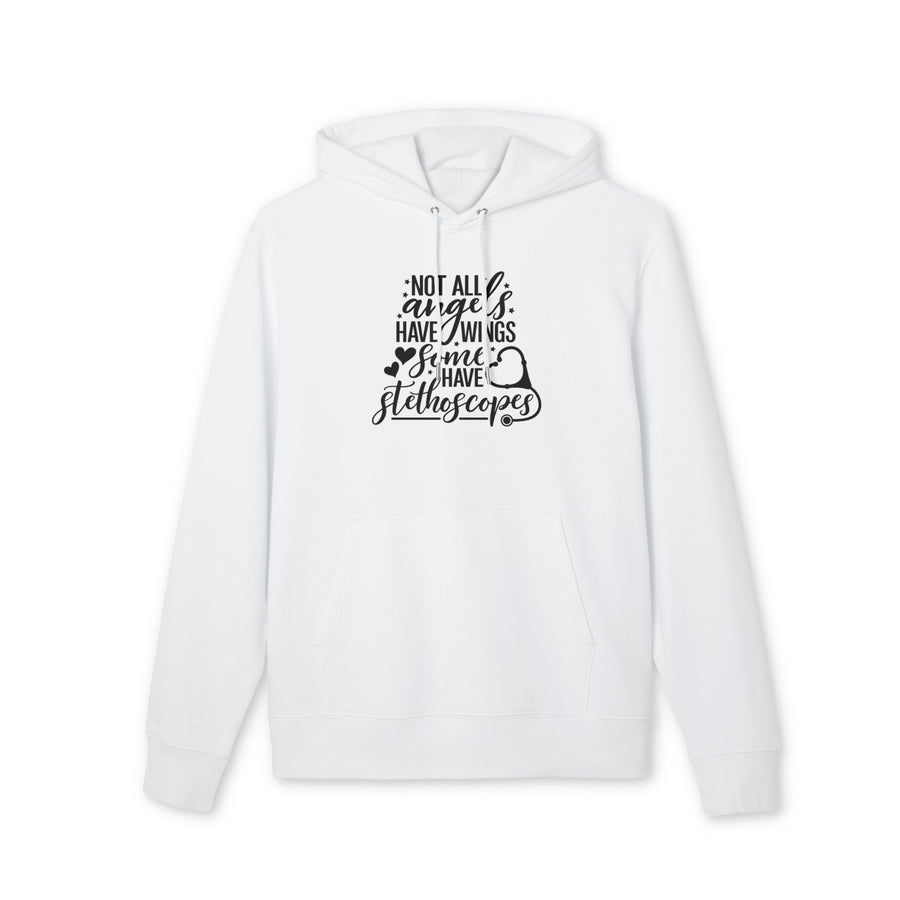 Angel Nurse Stethoscope Unisex Hoodie