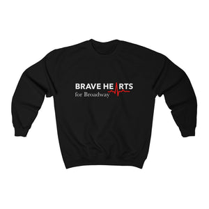 BRAVE HEARTS FOR BROADWAY/Crew Neck Sweatshirt