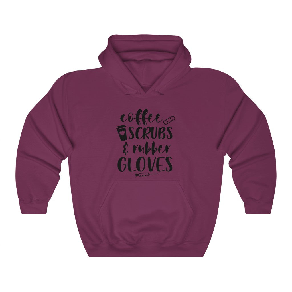 Coffee Scrubs & Rubber Gloves