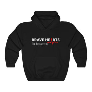 Open image in slideshow, BRAVE HEARTS FOR BROADWAY/Hooded Sweatshirt

