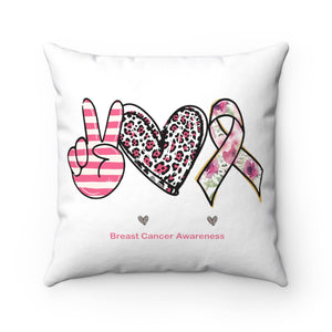 Peace Love & Cure Pillow