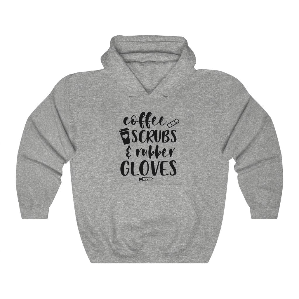 Coffee Scrubs & Rubber Gloves