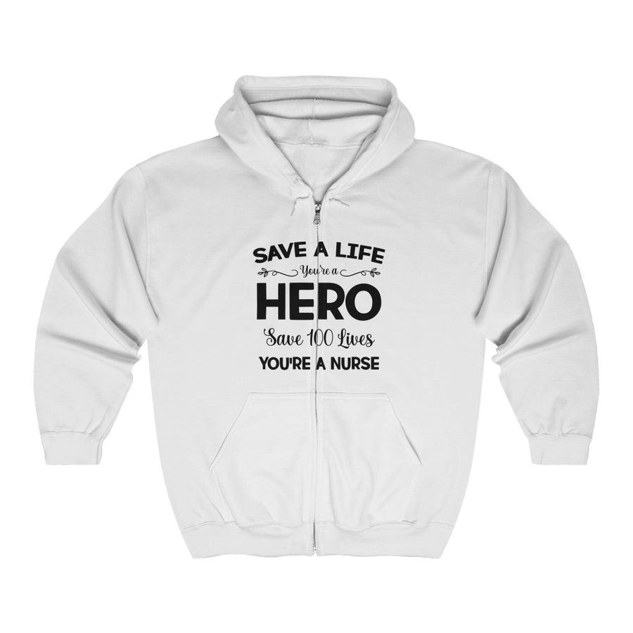Unisex Heavy Blend™ Full Zip Hooded Sweatshirt
