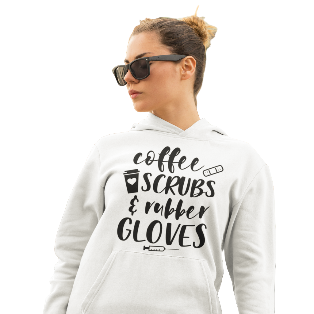 Coffee Scrubs & Rubber Gloves